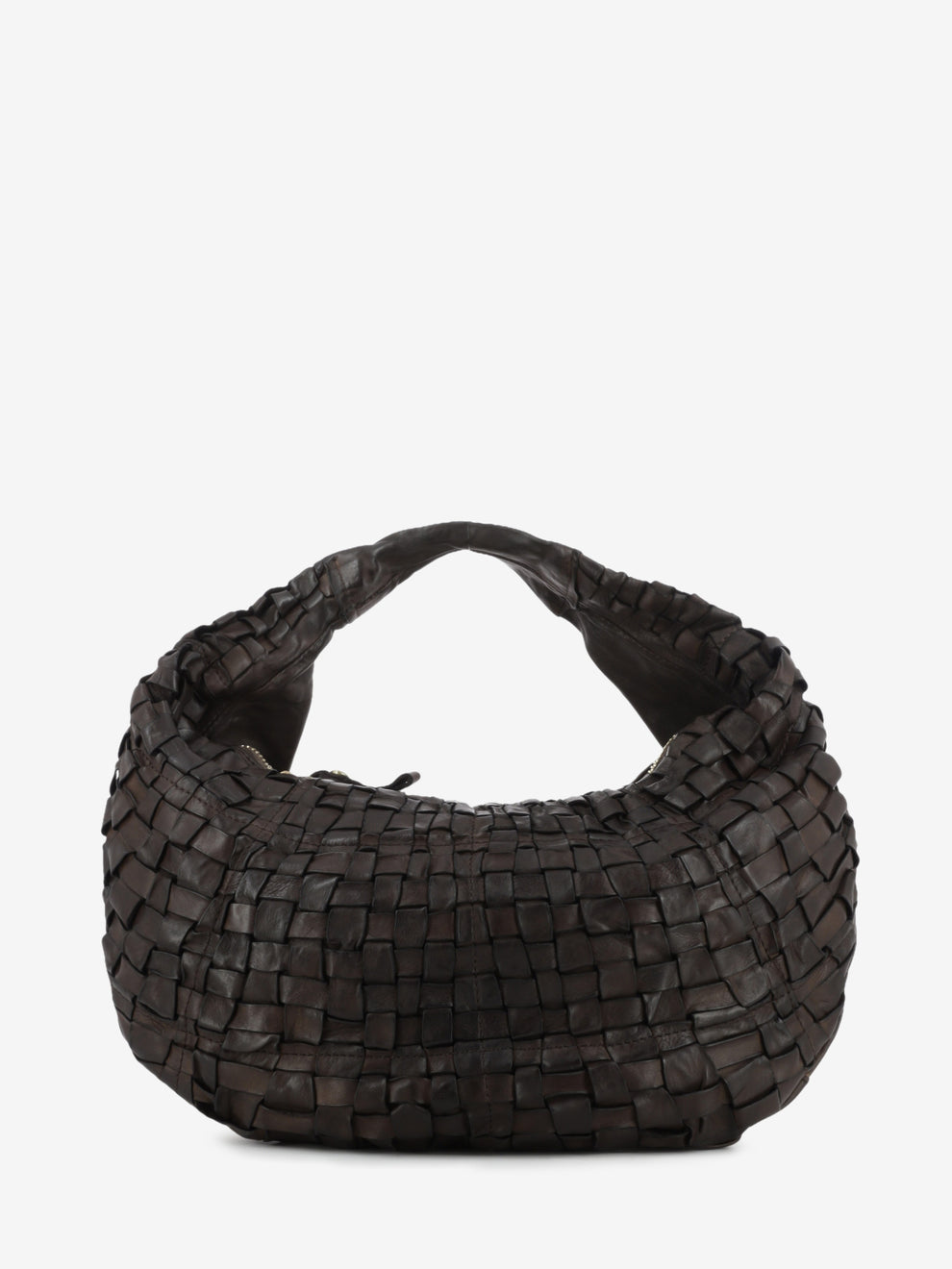 Moro Woven Leather Marisa Shoulder Bag