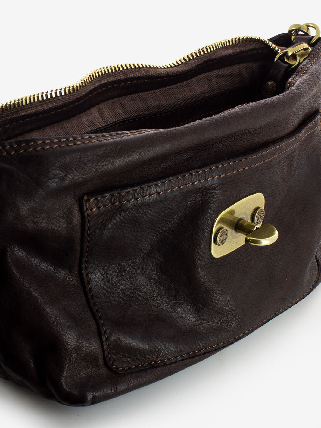 Borsa Erica con borchie moro