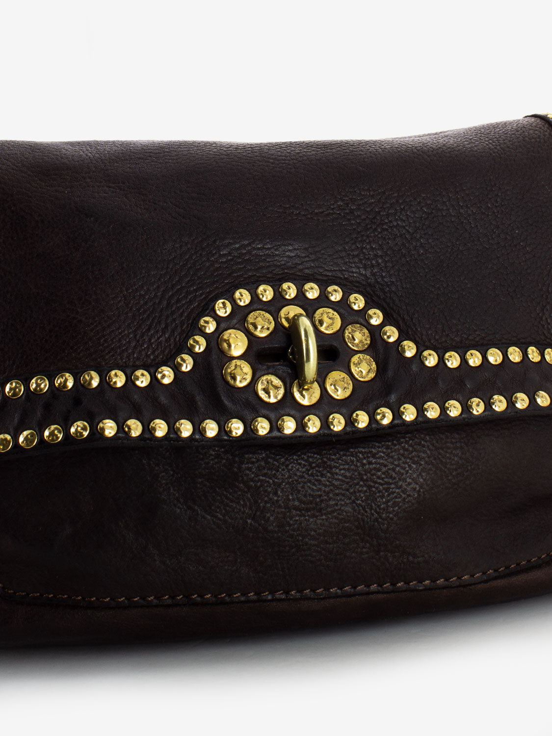 Borsa Erica con borchie moro