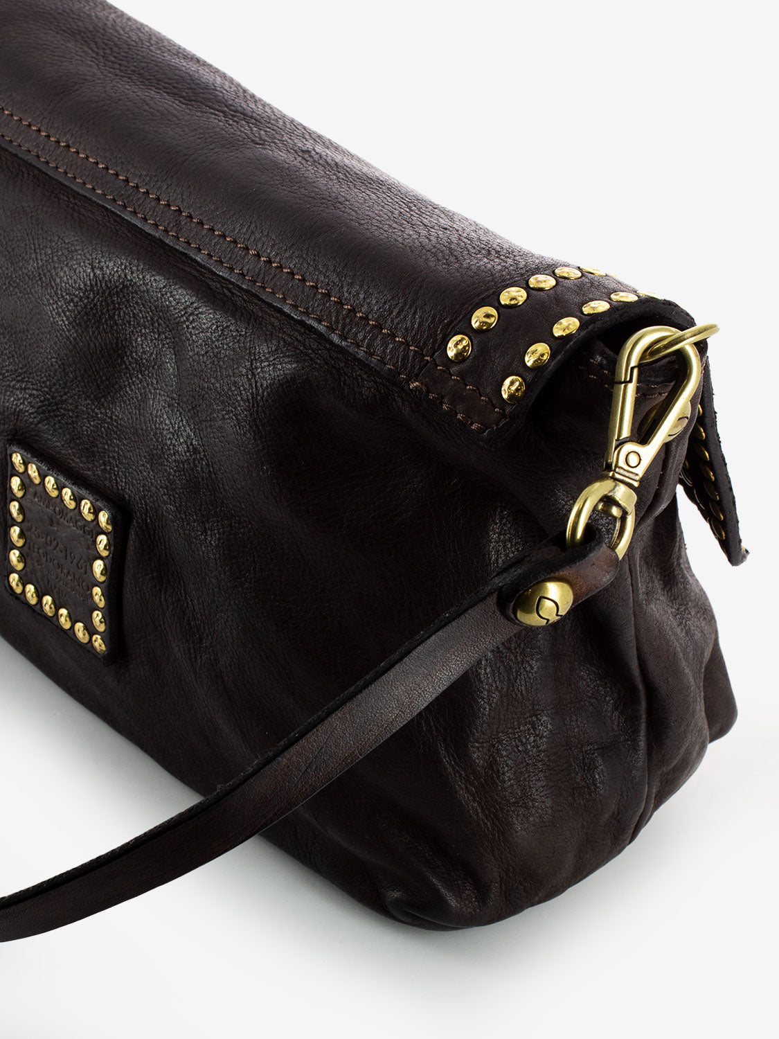 Borsa Erica con borchie moro