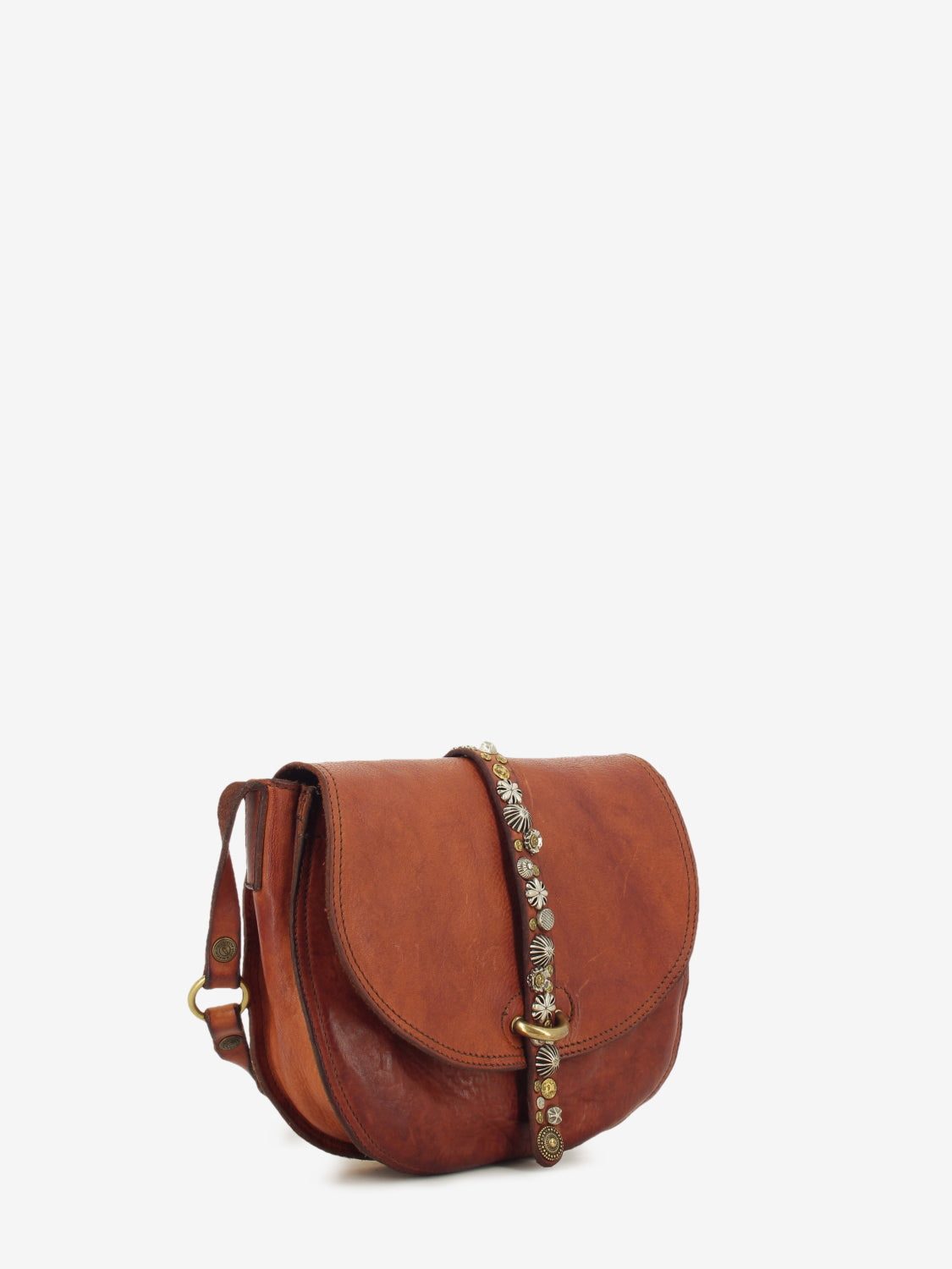 Linda cognac shoulder bag