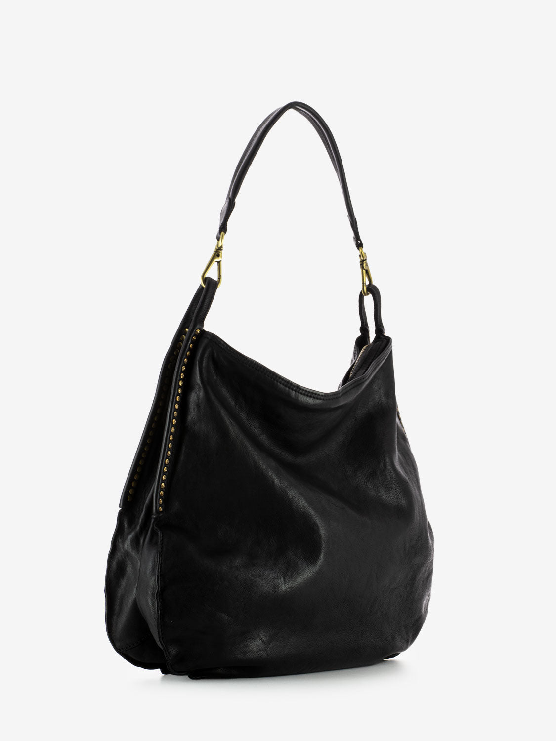 Borsa Luana in pelle nera