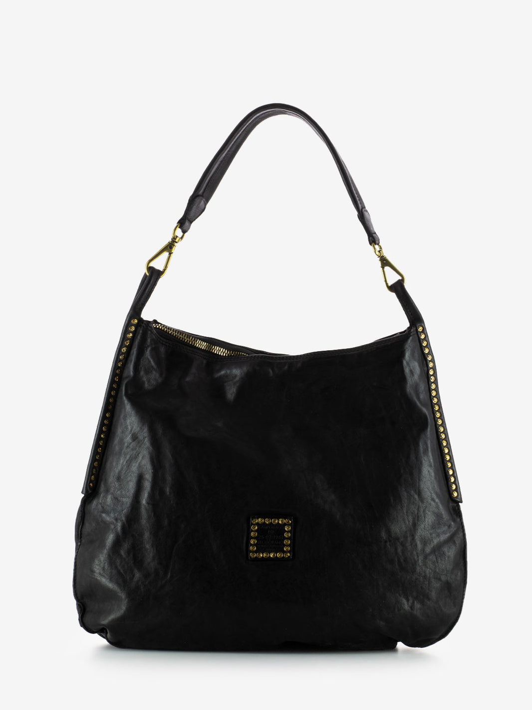 Borsa Luana in pelle nera