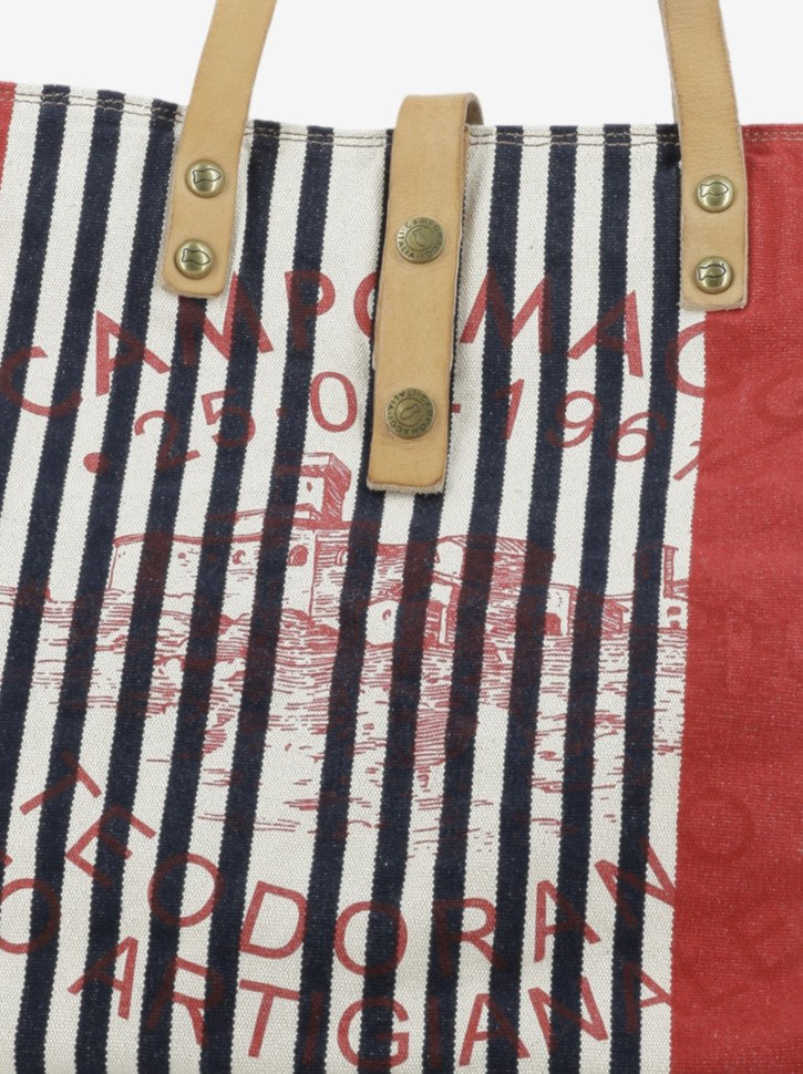 Genziana Teodorano blue shopper
