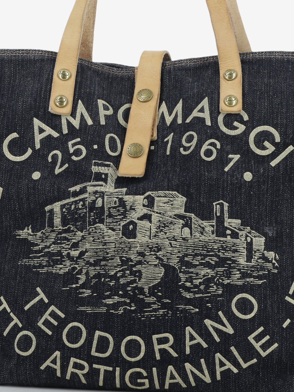Shopper Genziana Teodorano blu