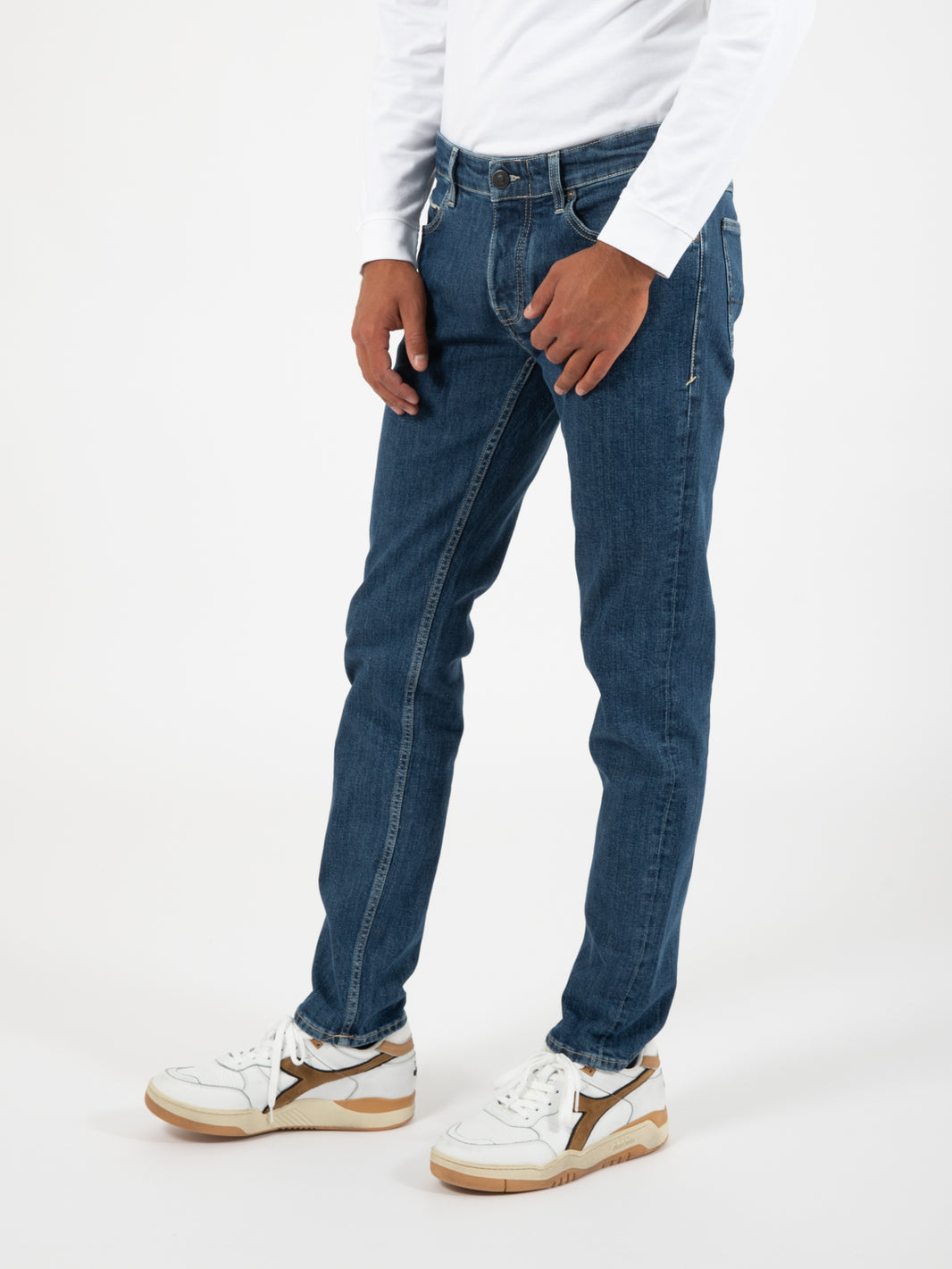 Jeans Bodies skinny blu medio