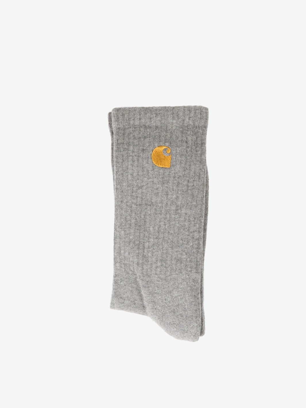 Chase Socks gray heather / gold 
