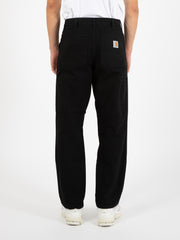 Carhartt WIP - Double knee pant black rinsed