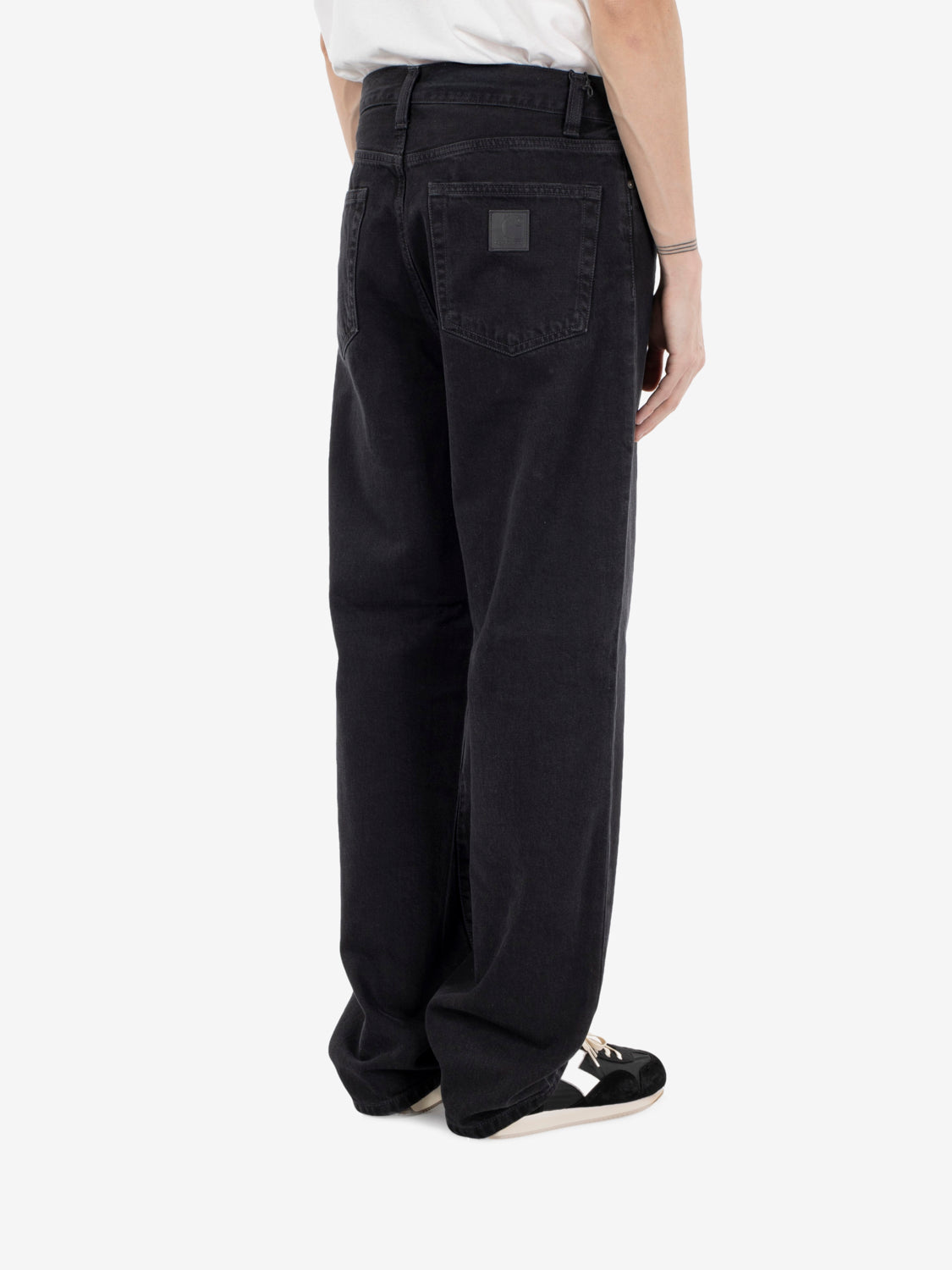Aaron Pant black stone washed