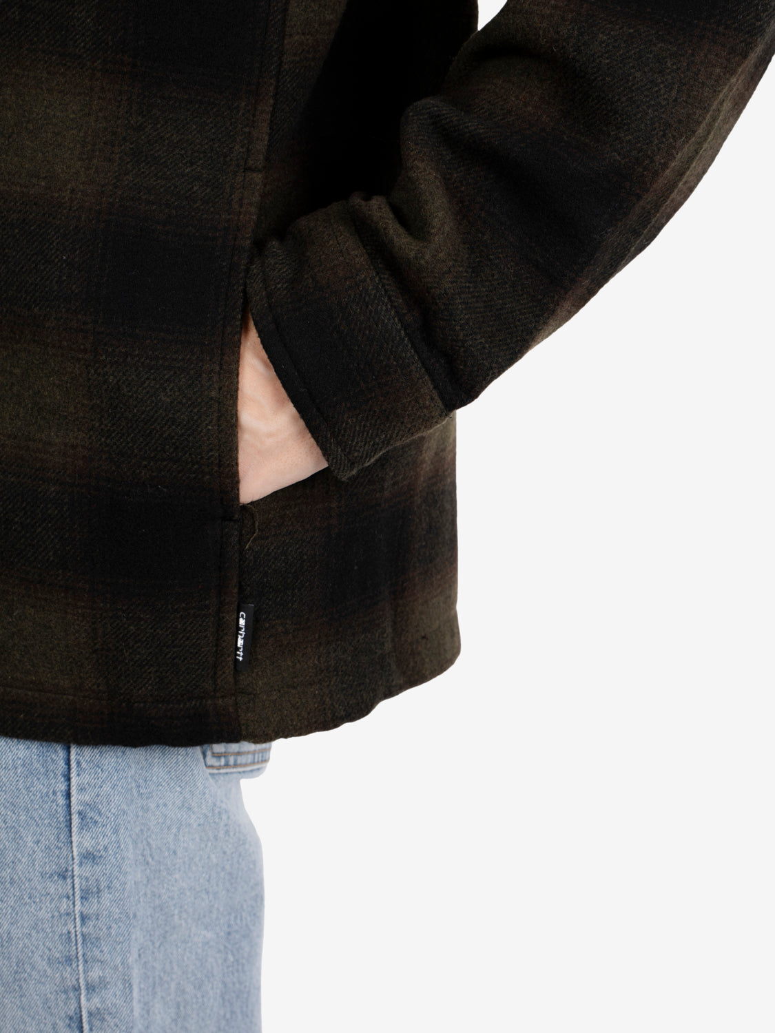 Alton jacket check cypress