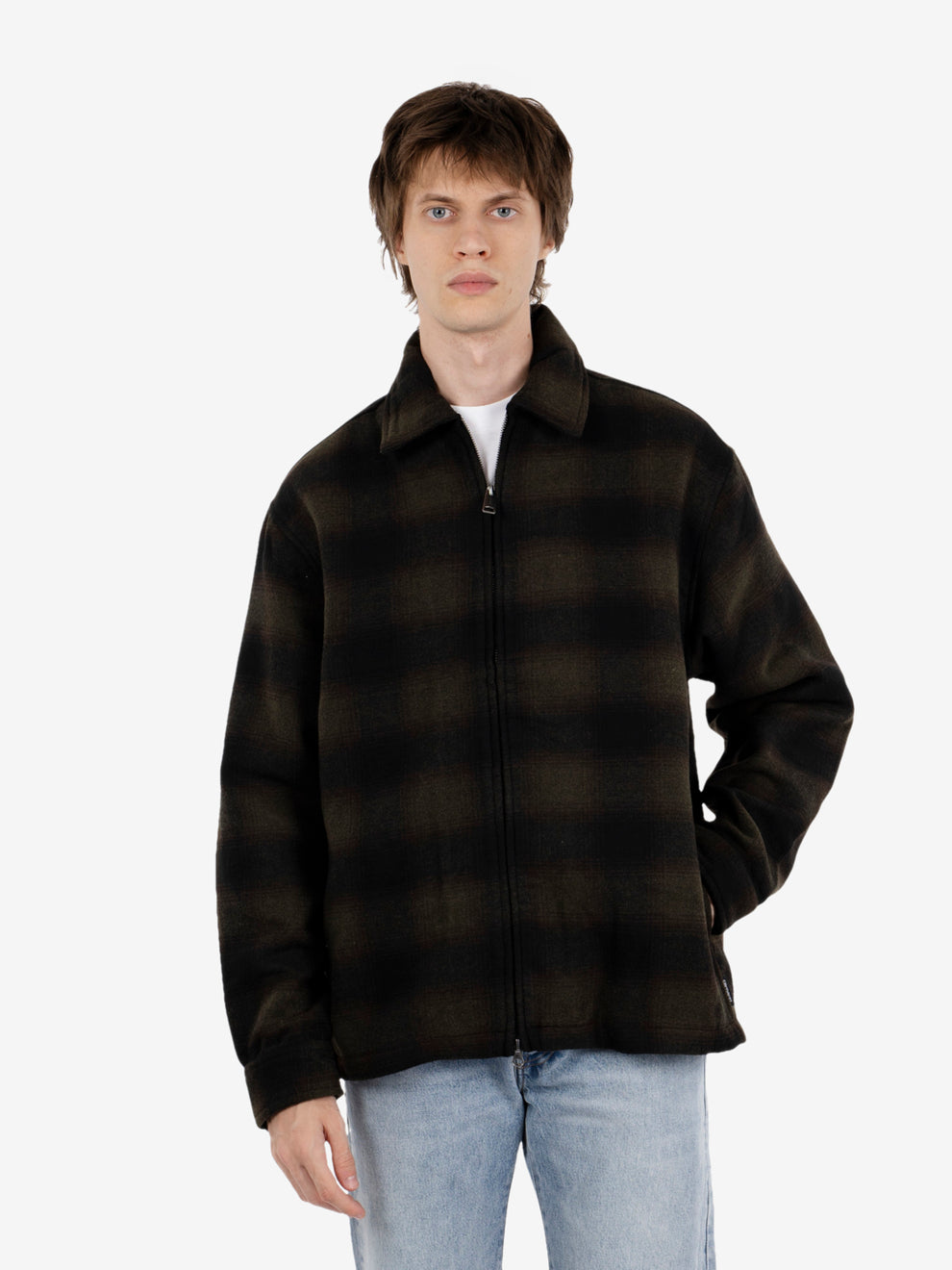 Alton jacket check cypress