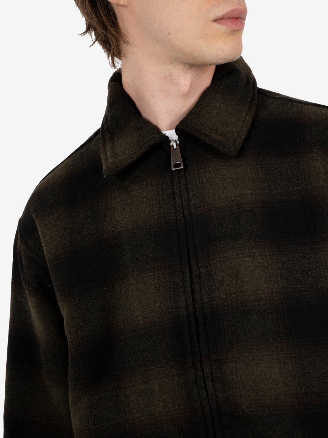 Alton jacket check cypress
