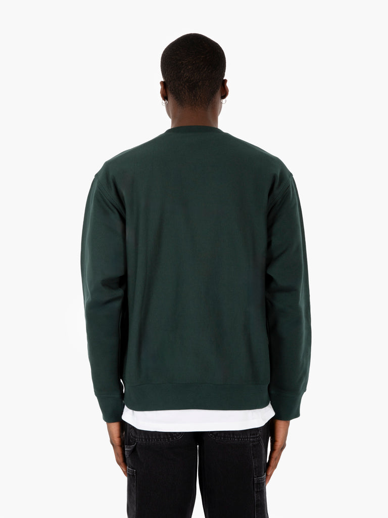 Carhartt WIP - American Script Sweat conifer