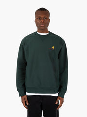 Carhartt WIP - American Script Sweat conifer