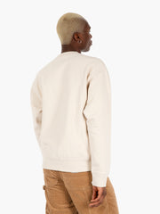 Carhartt WIP - American Script Sweat Moonbeam