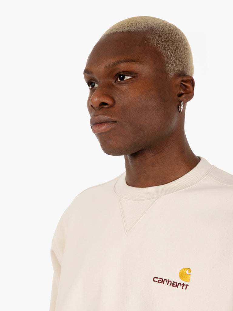 Carhartt WIP - American Script Sweat Moonbeam