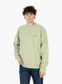 American Script sweat pale olive 