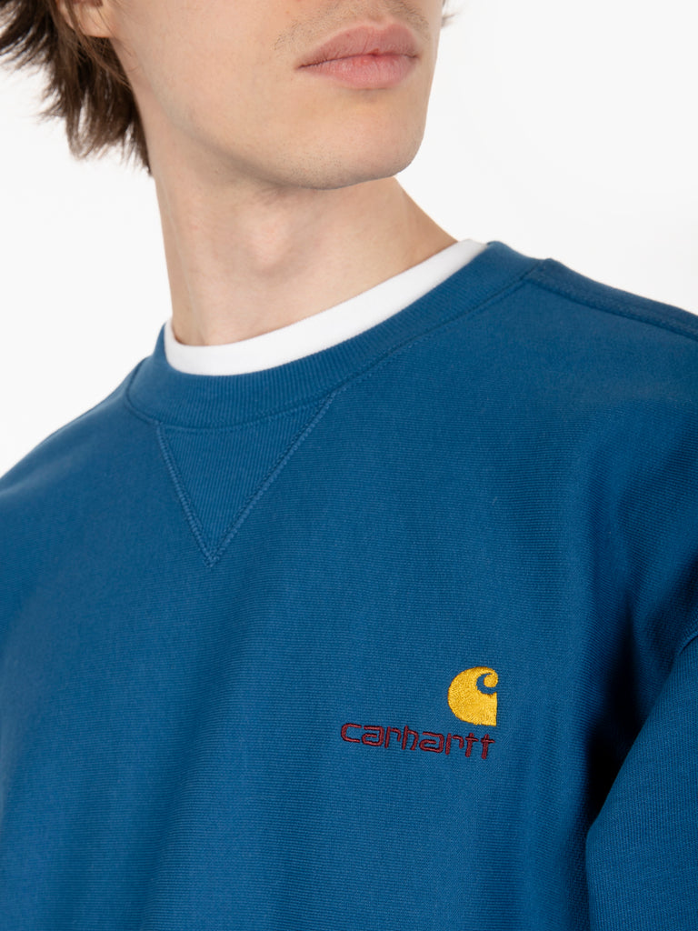 Carhartt WIP - American Script sweat sodalite