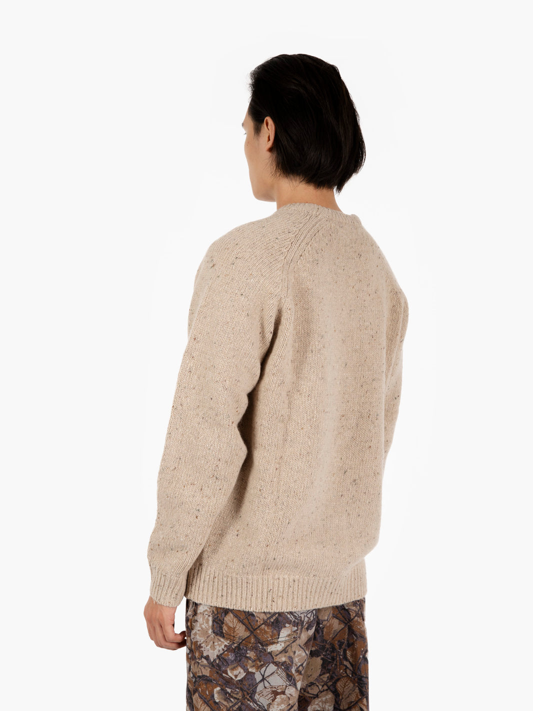 Anglicistic sweater speckled fleur de sel 