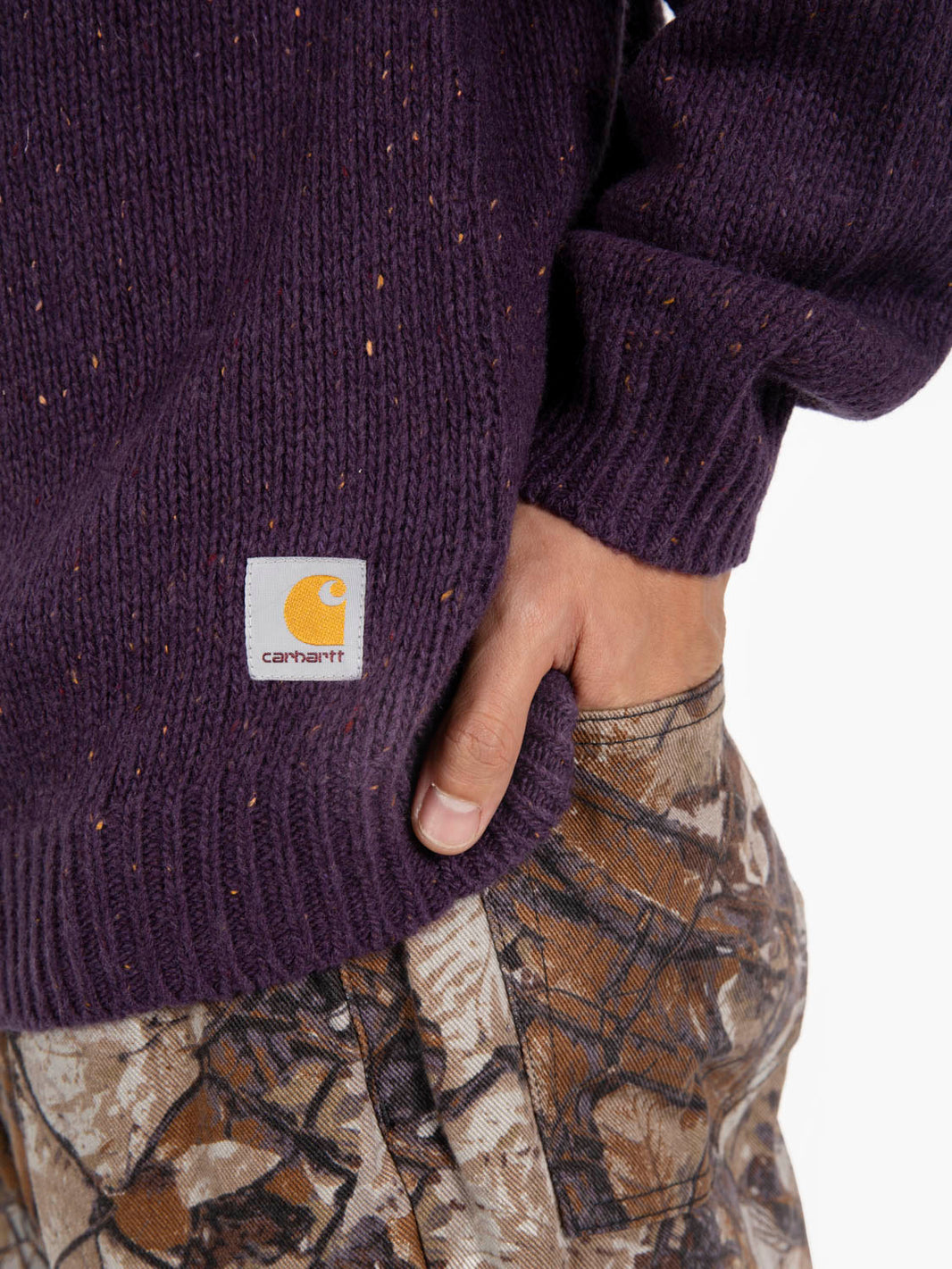 Anglicistic sweater speckled lokers 