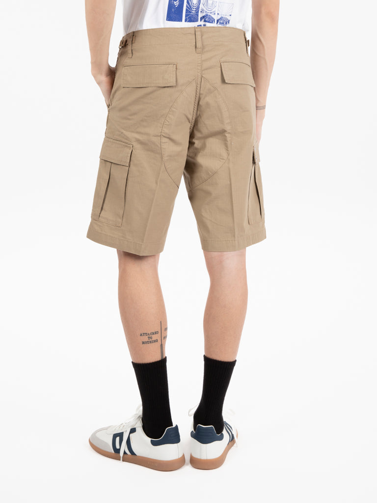 Carhartt WIP - Aviation Shorts leather rinsed