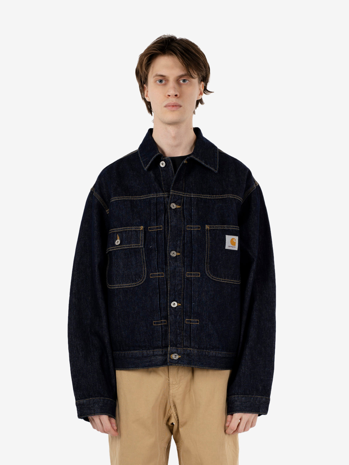 Belmar Jacket Blue Rinsed 