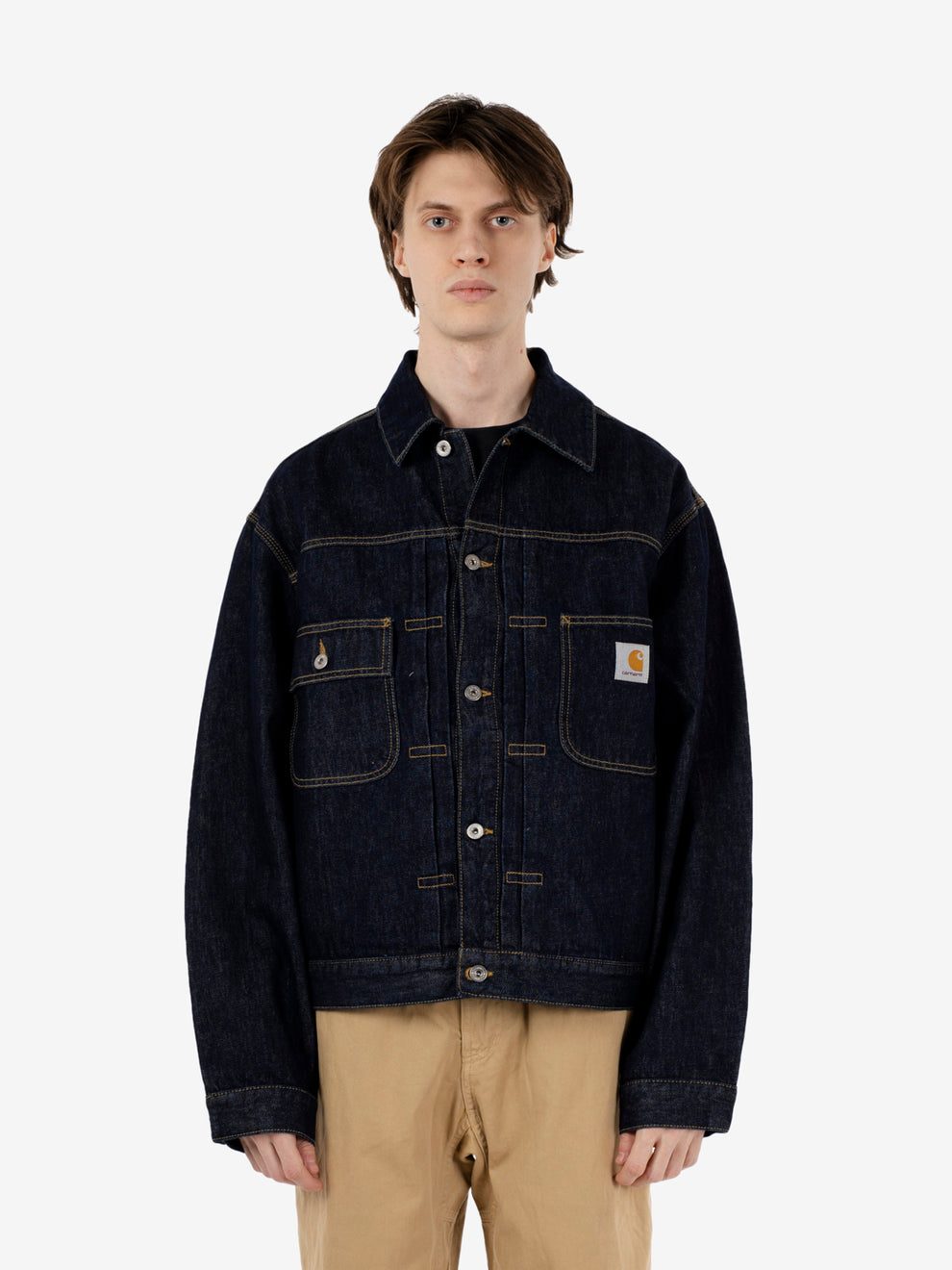 Belmar Jacket Blue Rinsed 