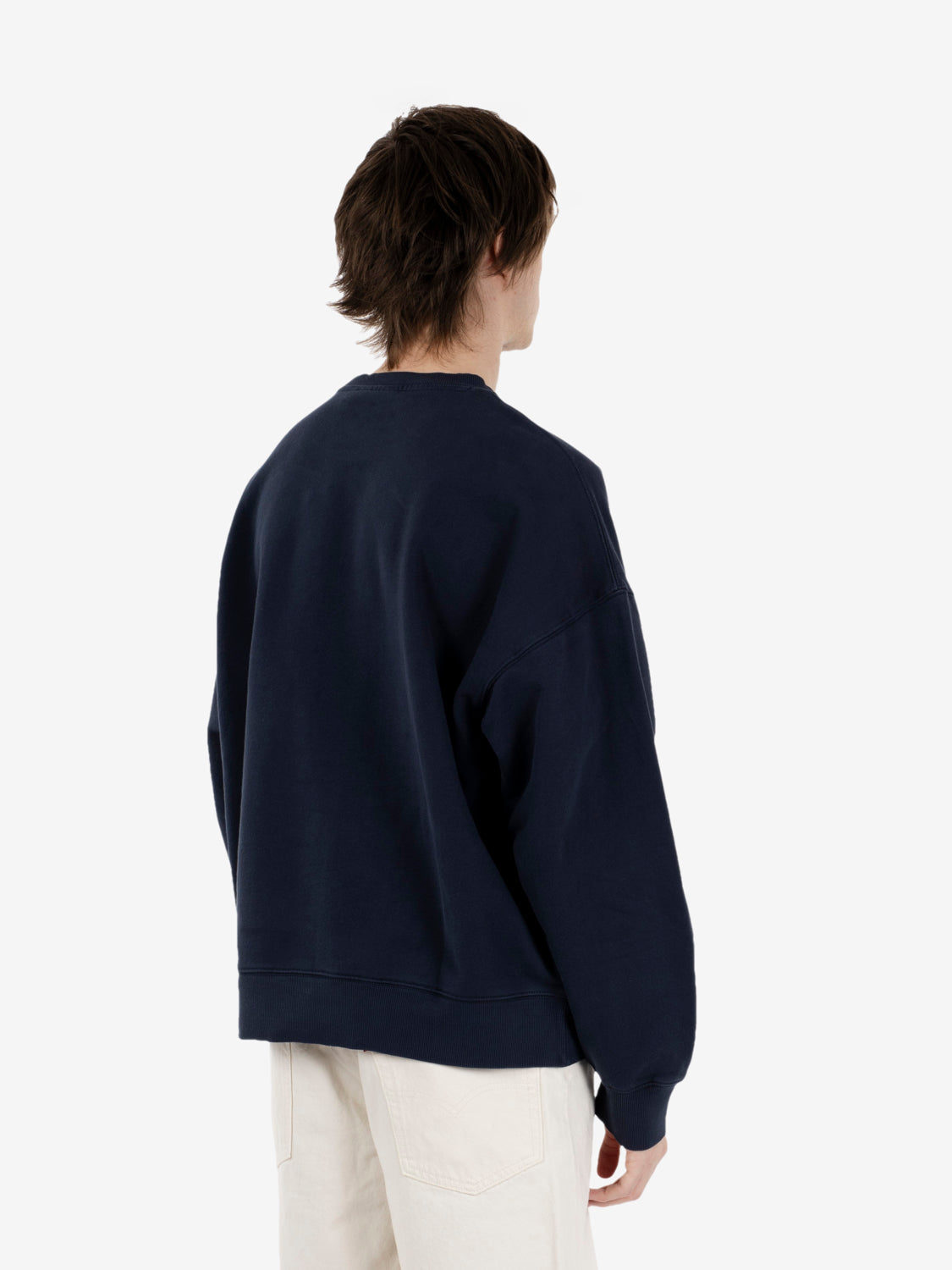 Benton sweat carbon garment dyed