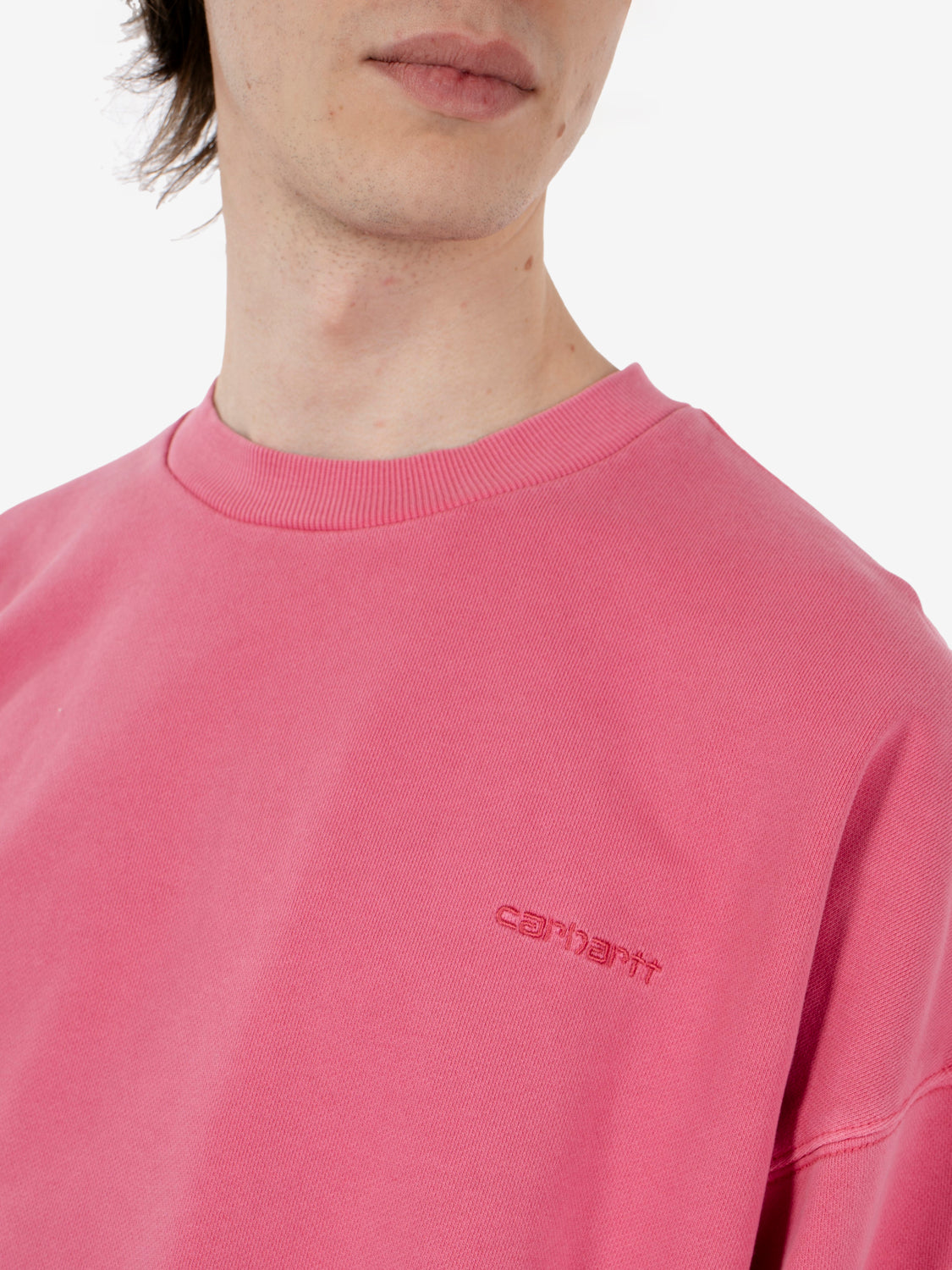 Benton sweat primrose garment dyed