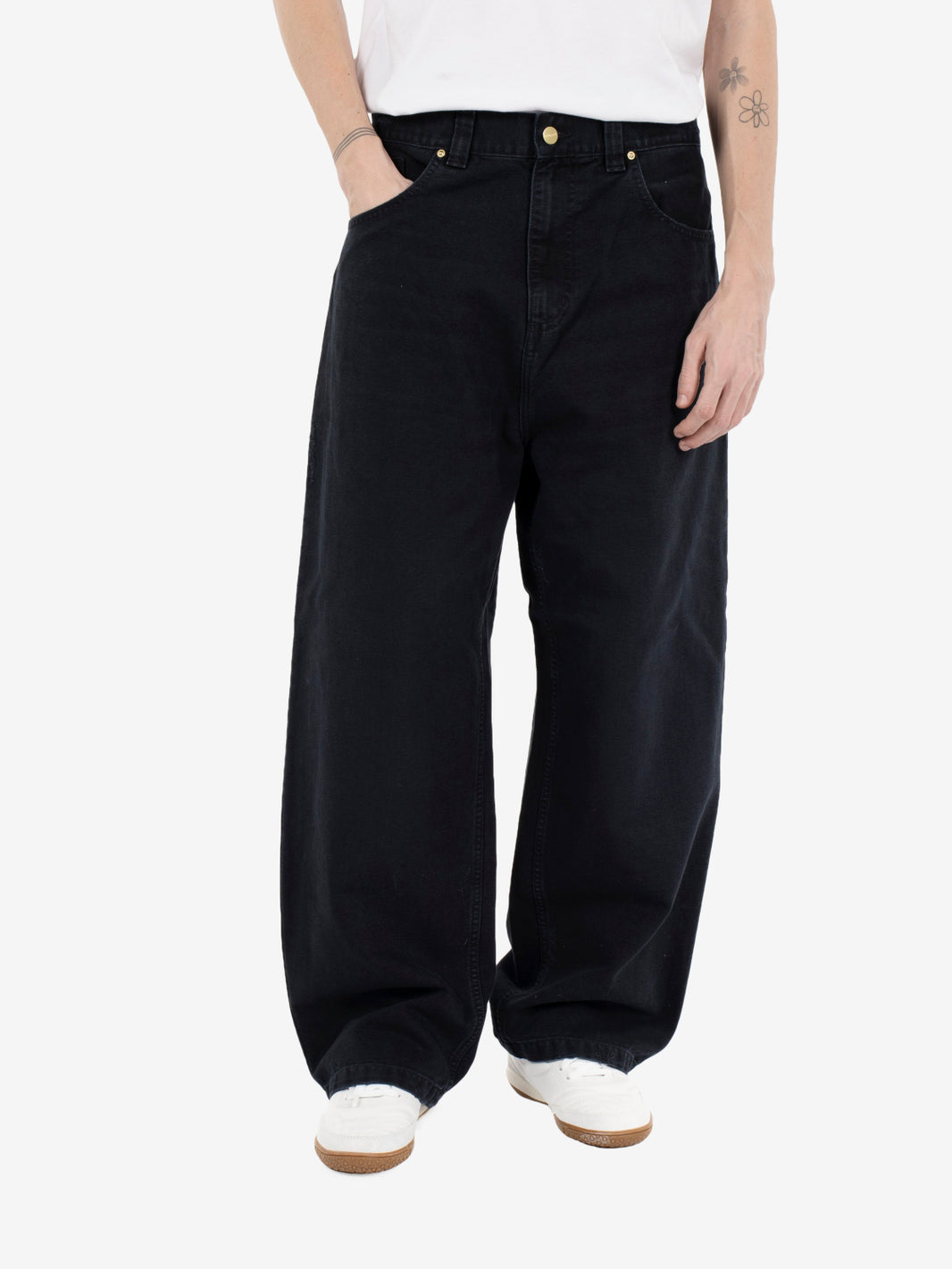 Brandon pant black grind wash