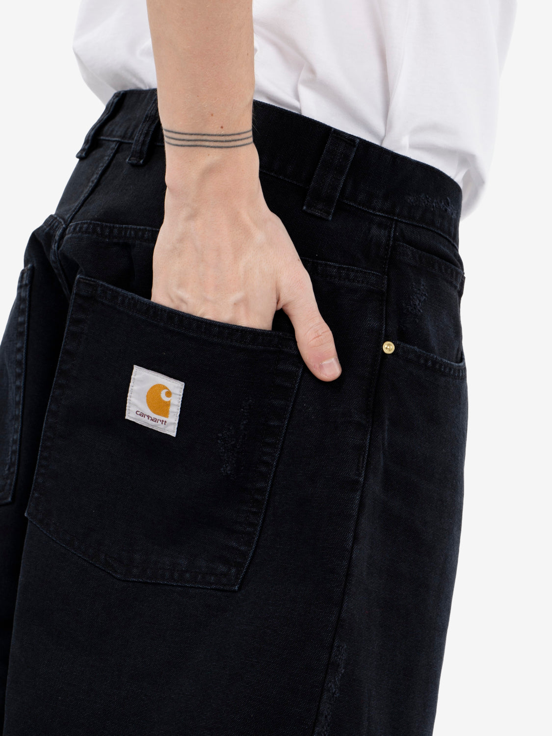 Carhartt WIP - Brandon pant black grind wash | STIMM