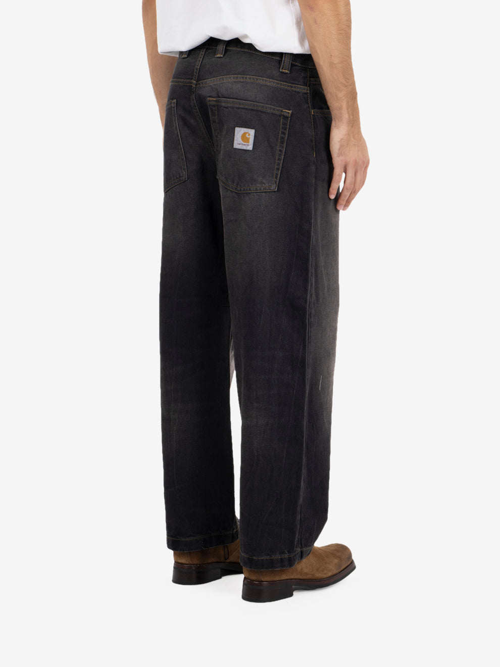 BRANDON PANT BLACK TOBACCO USED WASH I035893.890R.03