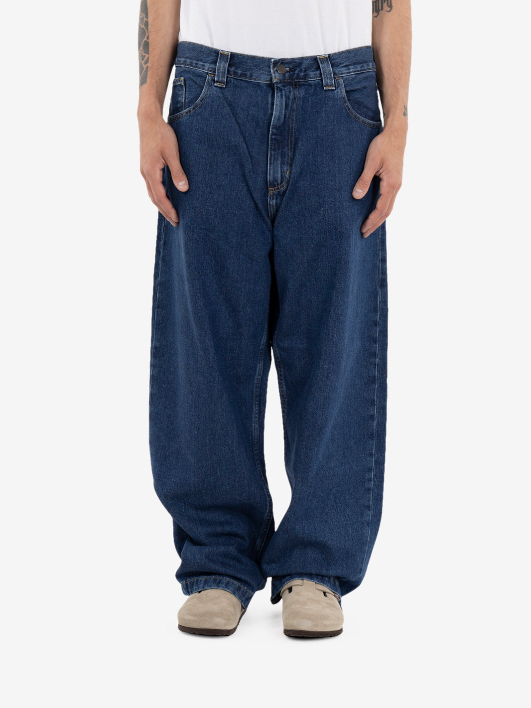 Brandon pant blue stone washed