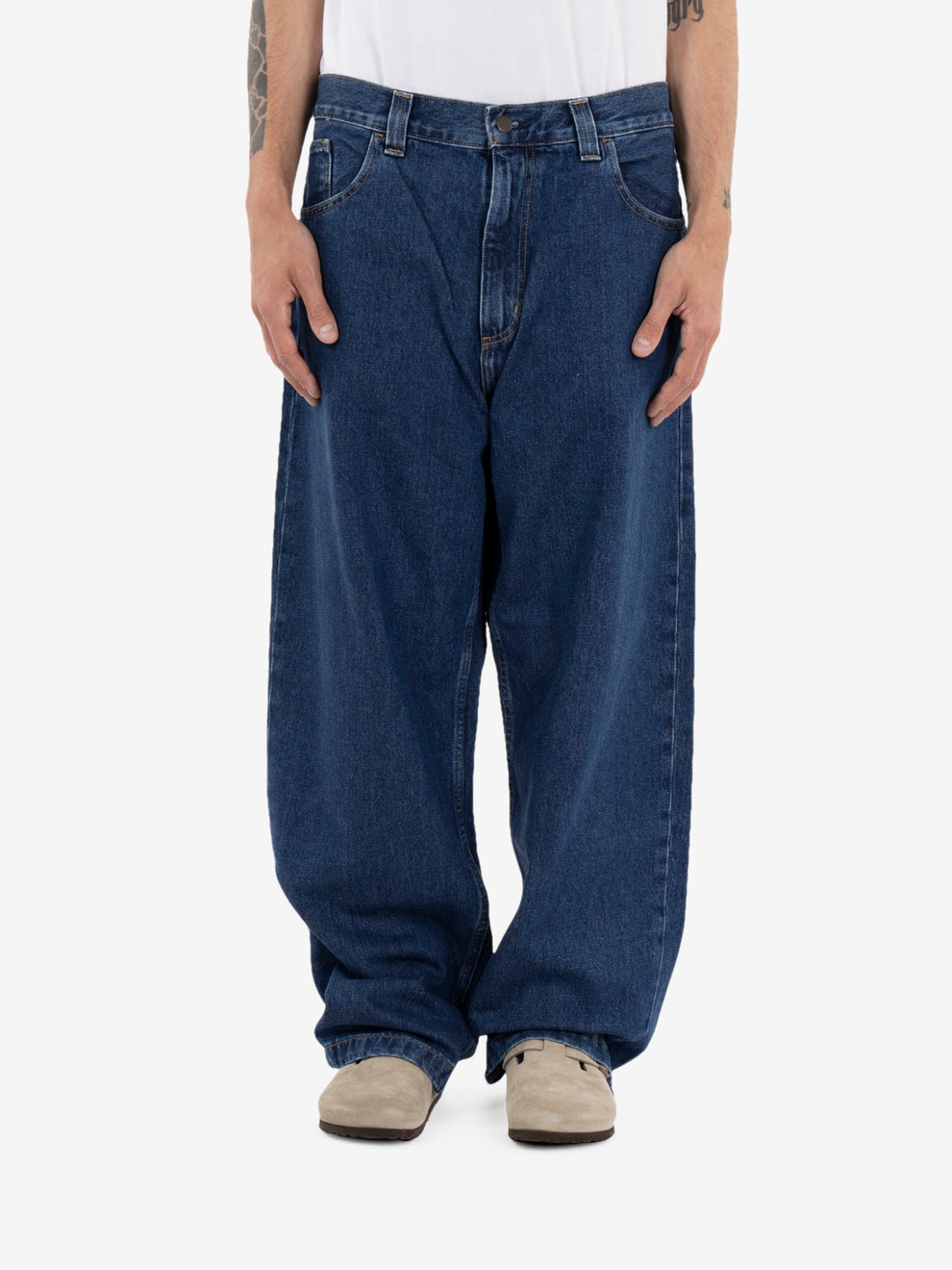 Brandon pant blue stone washed