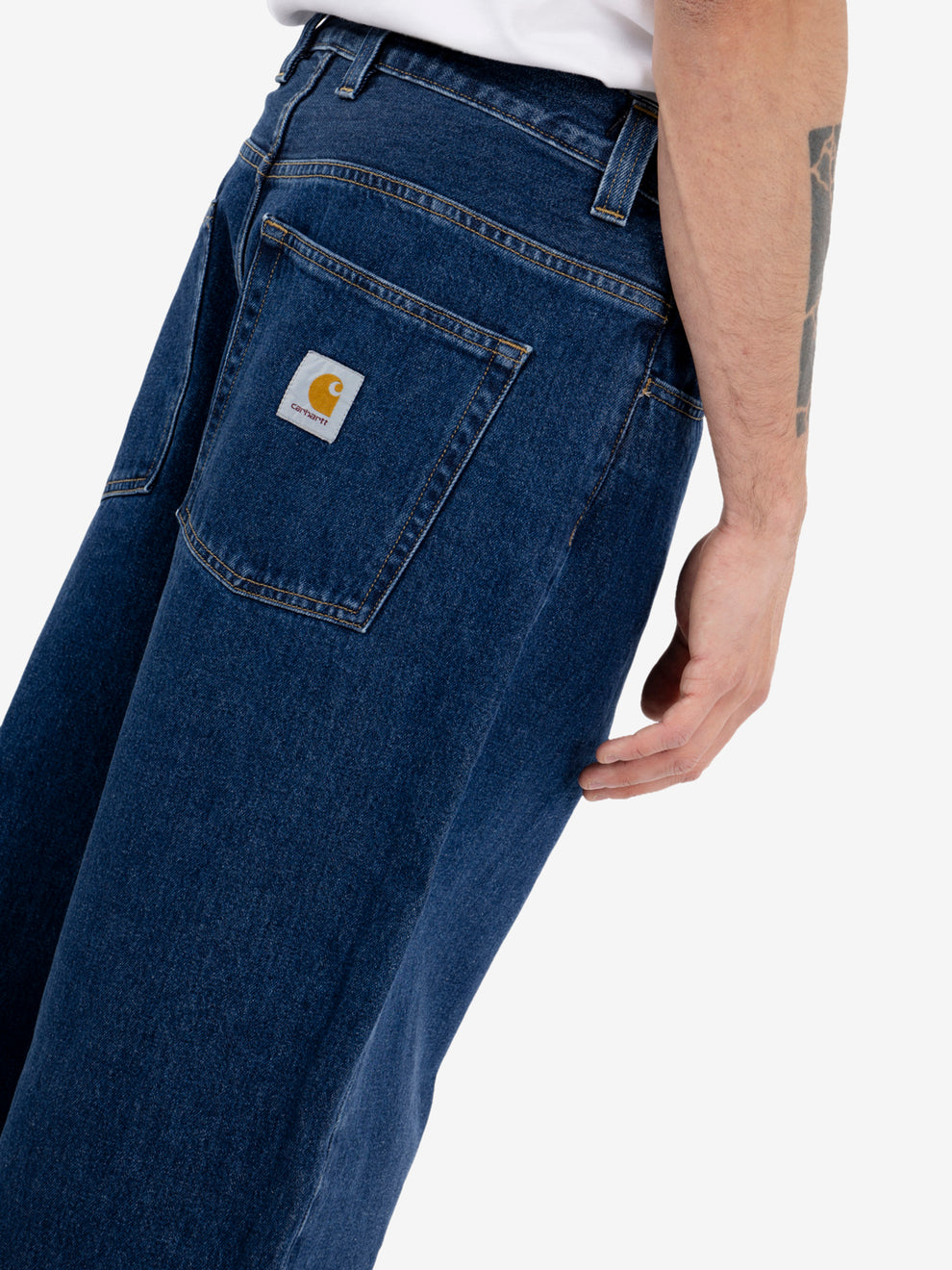 Brandon pant blue stone washed