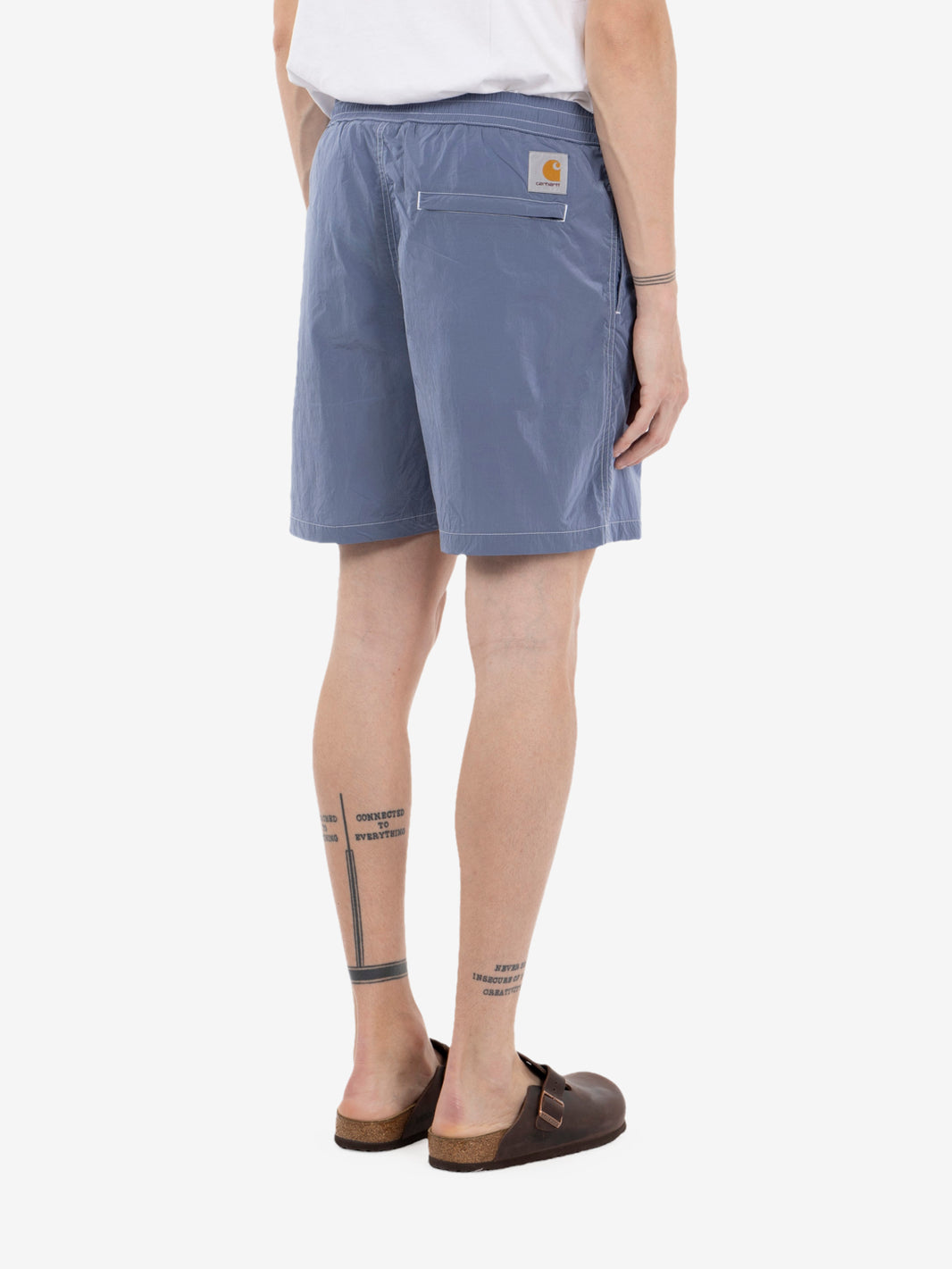 Canby Swim Trunks gentle blue/white 
