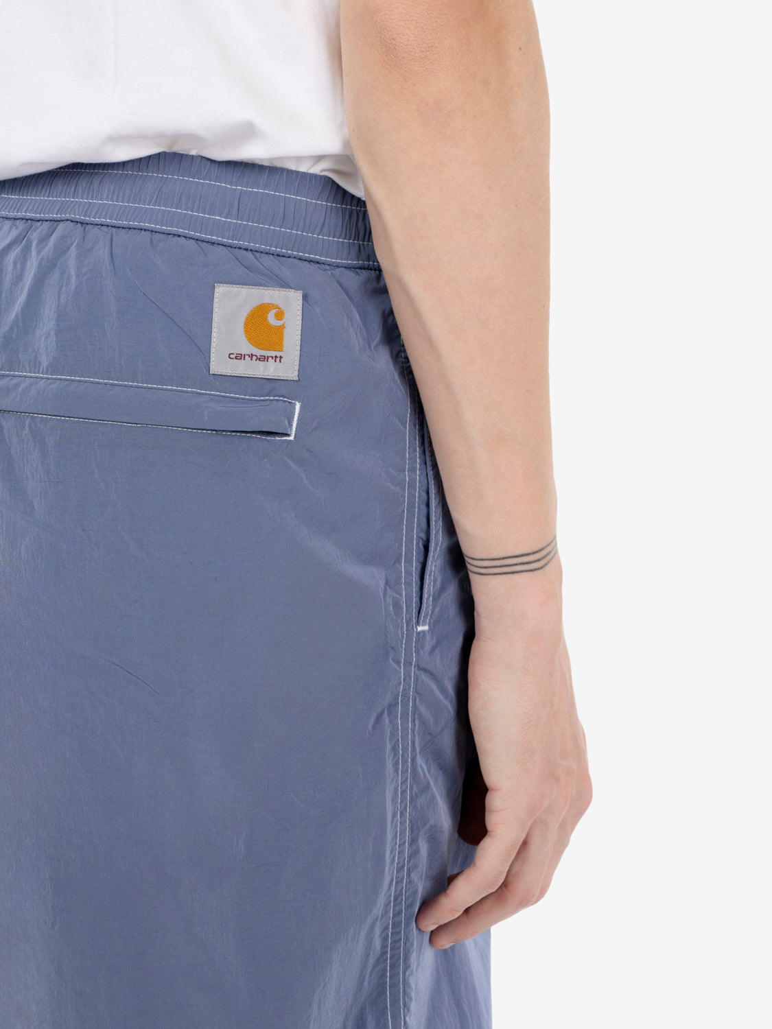 Canby Swim Trunks gentle blue / white