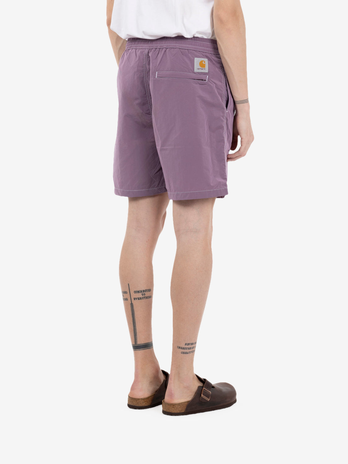 Canby Swim Trunks gentle purple / white