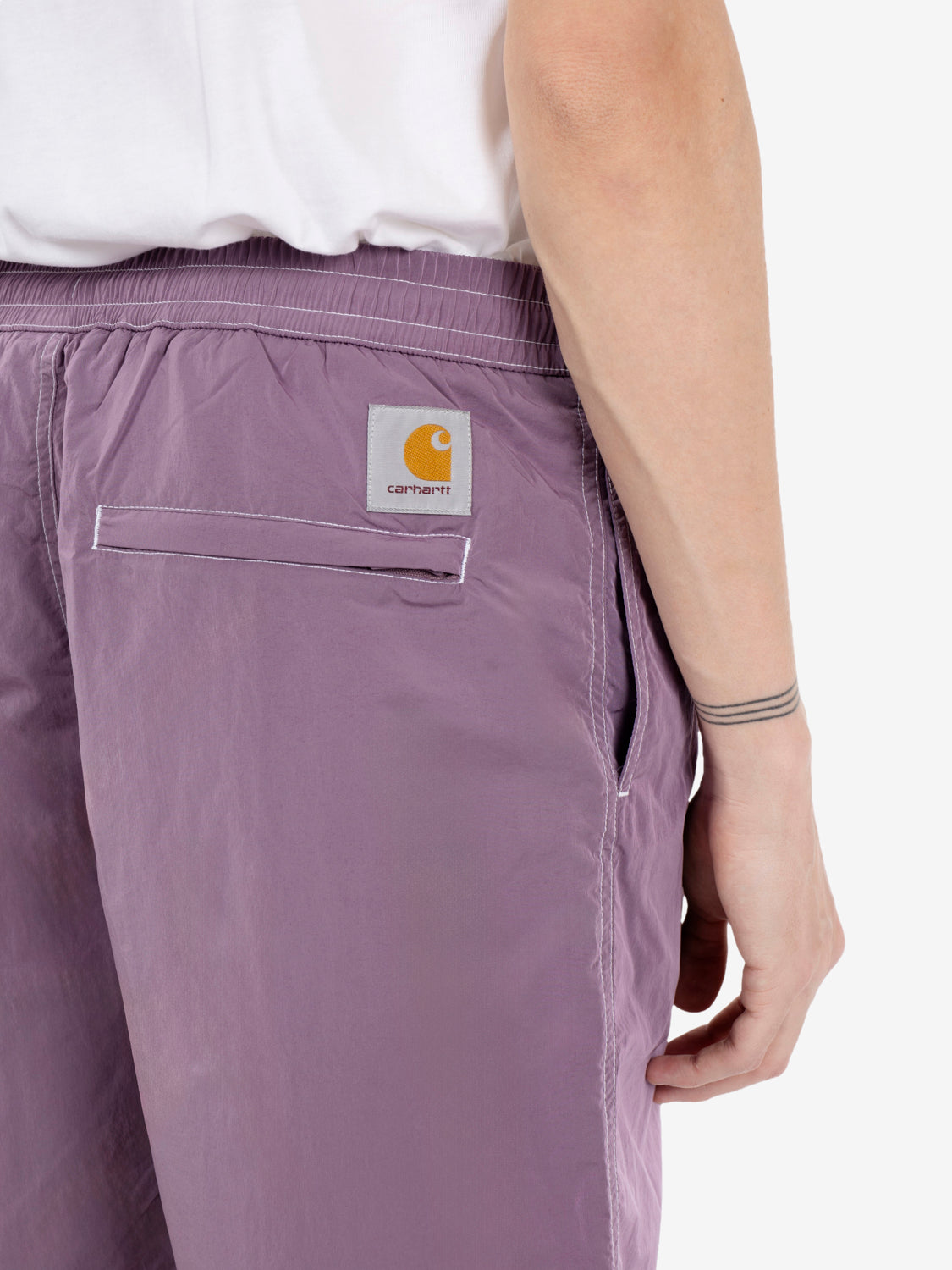 Canby Swim Trunks gentle purple / white