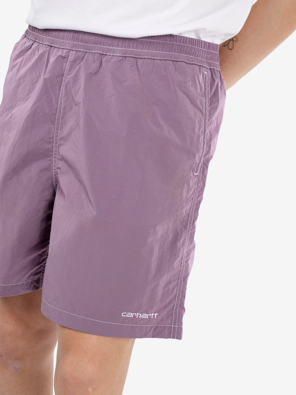 Canby Swim Trunks gentle purple / white
