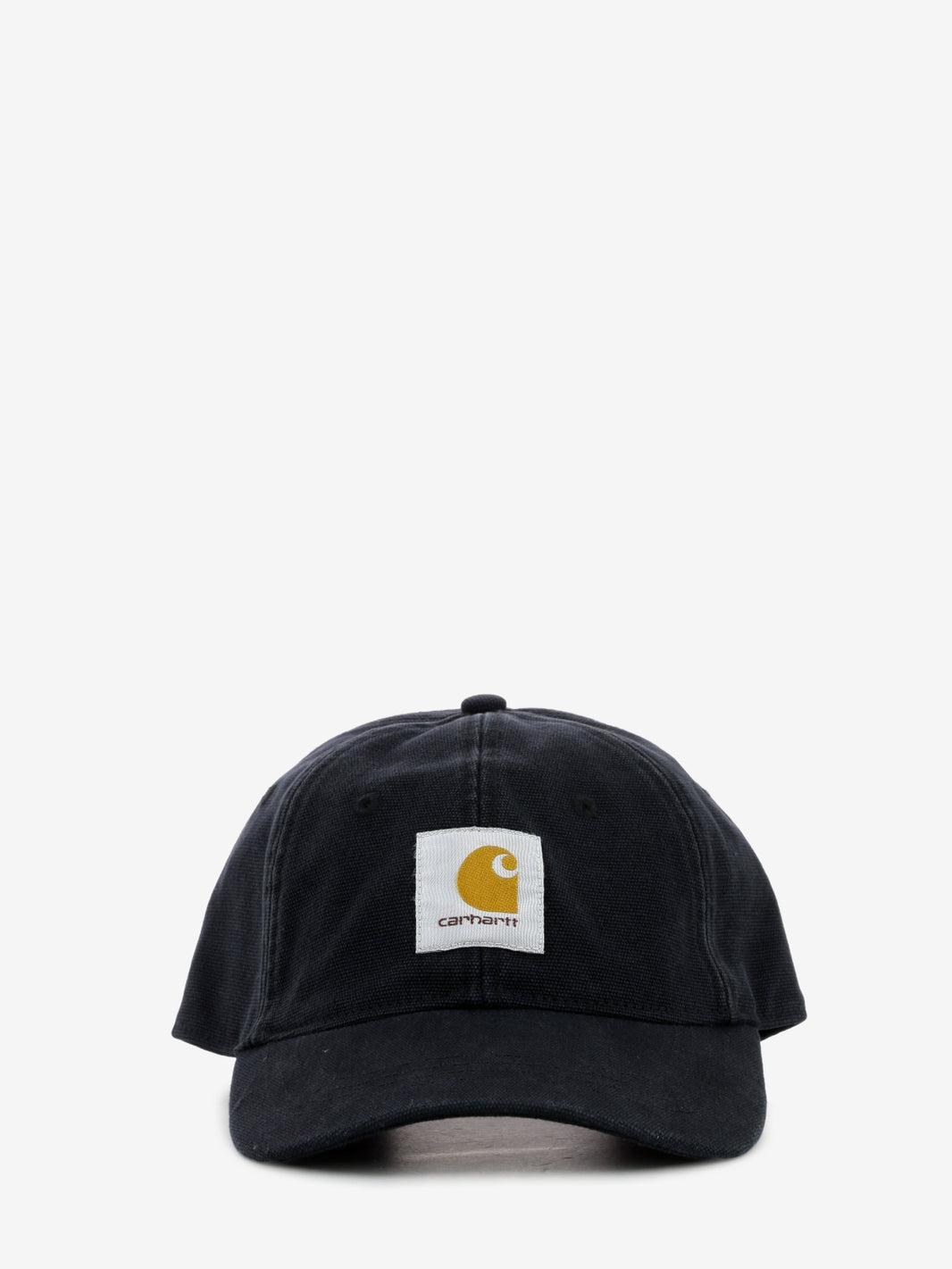 Canvas Cap black stone washed