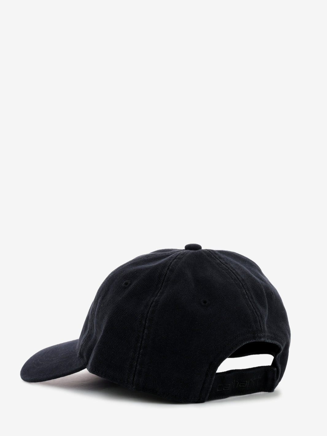 Canvas Cap black stone washed