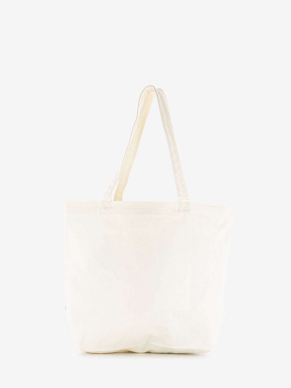 Canvas graphic tote goo print
