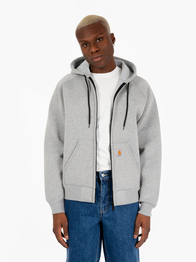 Carhartt WIP - Car-Lux hooded jacket grey heather