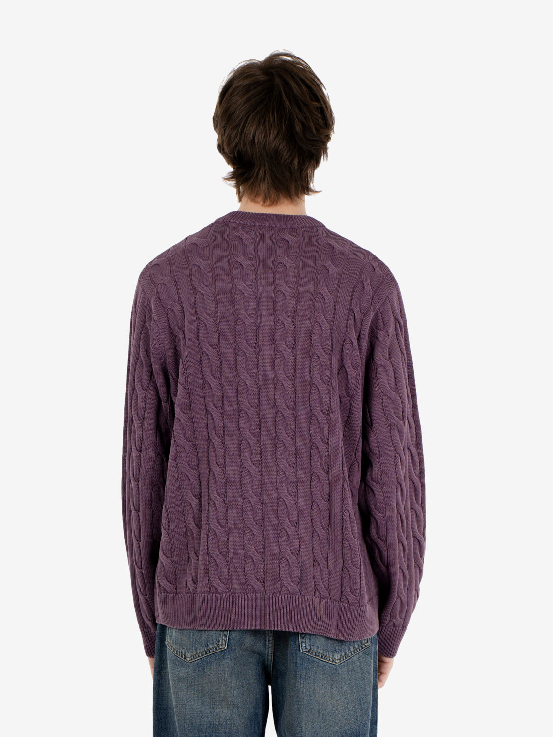 Carter Sweater Cozy Purple