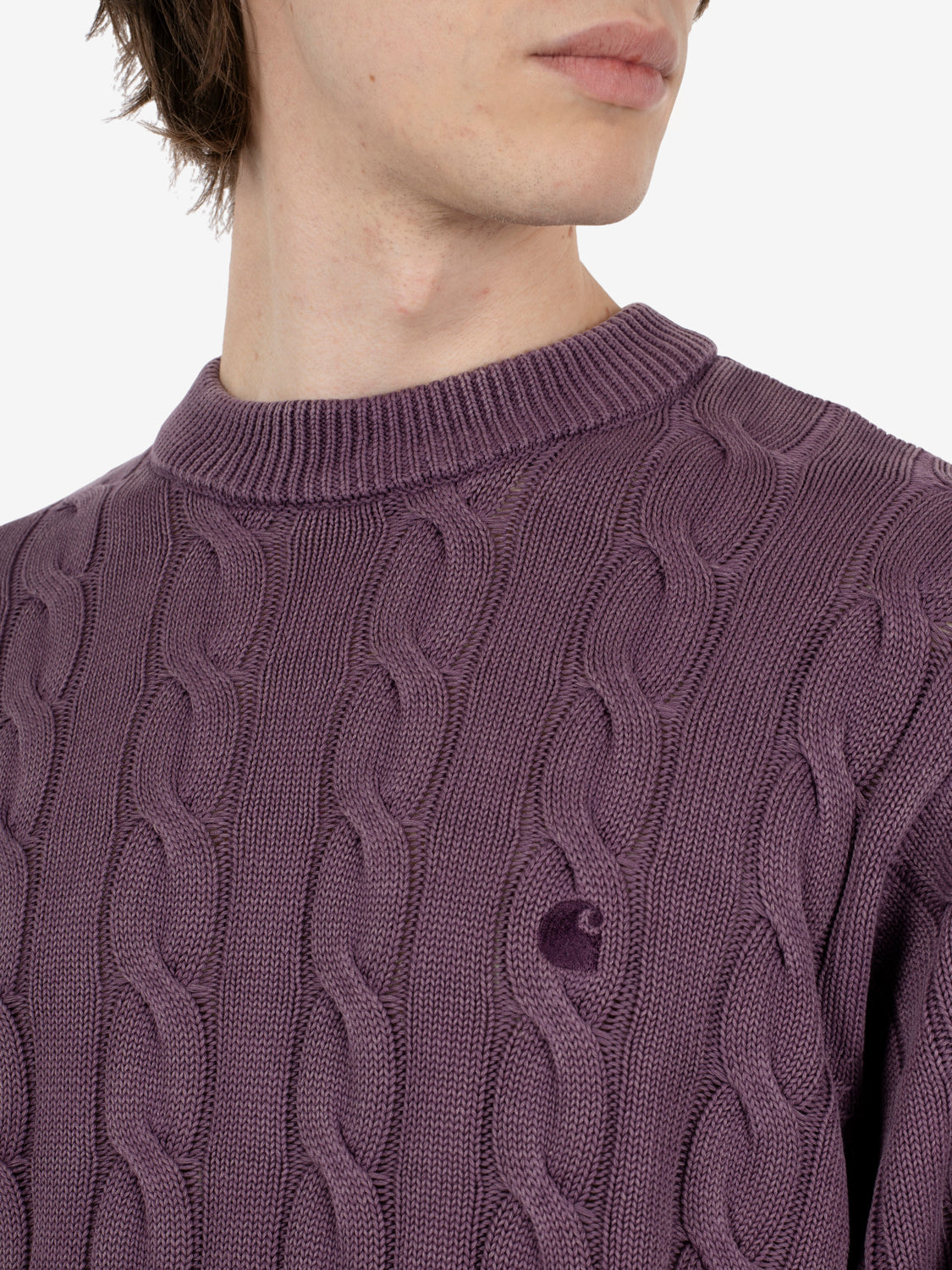 Carter Sweater Cozy Purple