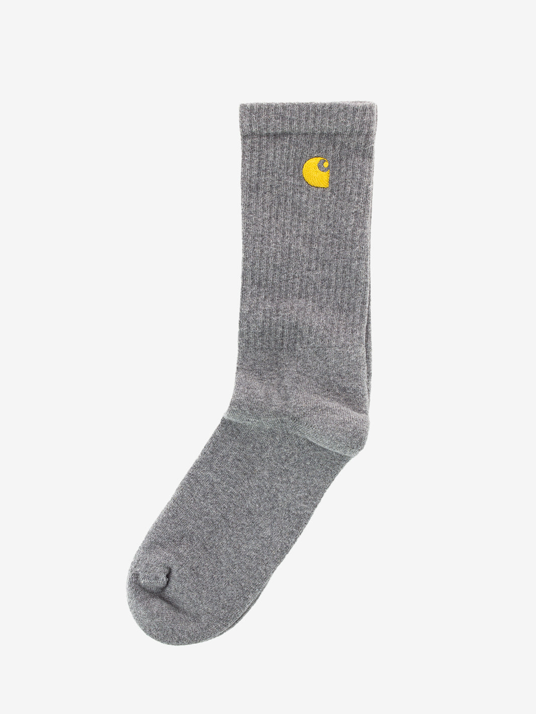 Chase socks dark grey heather / gold