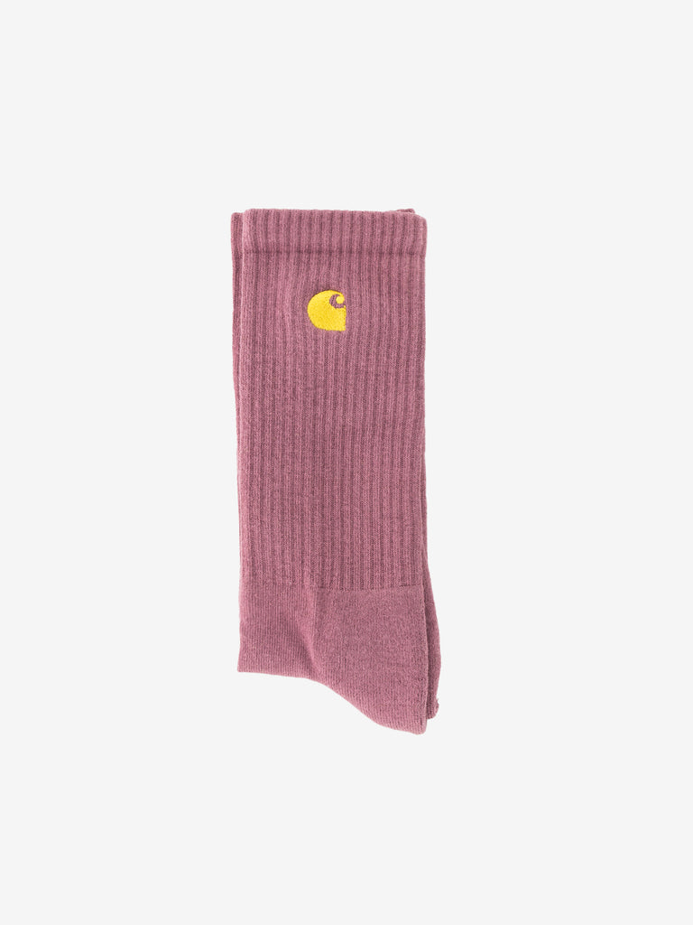 Carhartt WIP - Chase Socks dusky pink / gold