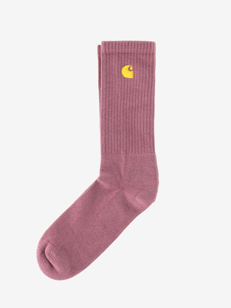 Carhartt WIP - Chase Socks dusky pink / gold