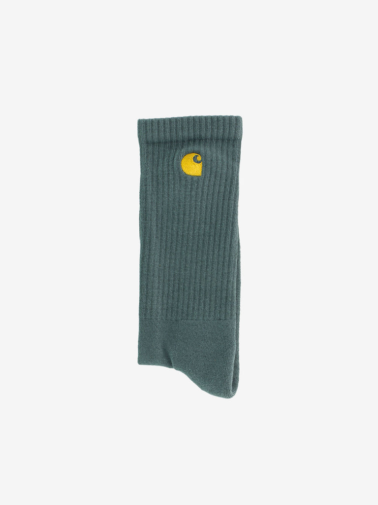 Carhartt WIP - Chase Socks Silver pine / Gold